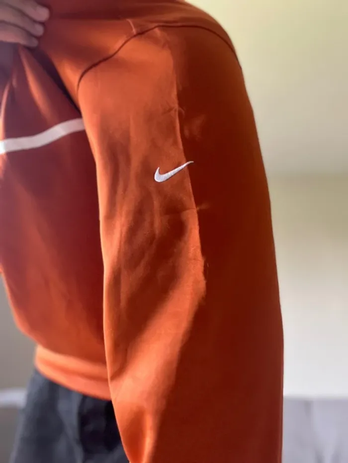 Sweat Nike Car Zip - Orange - Taille XXL - Très Bon État - photo numéro 2
