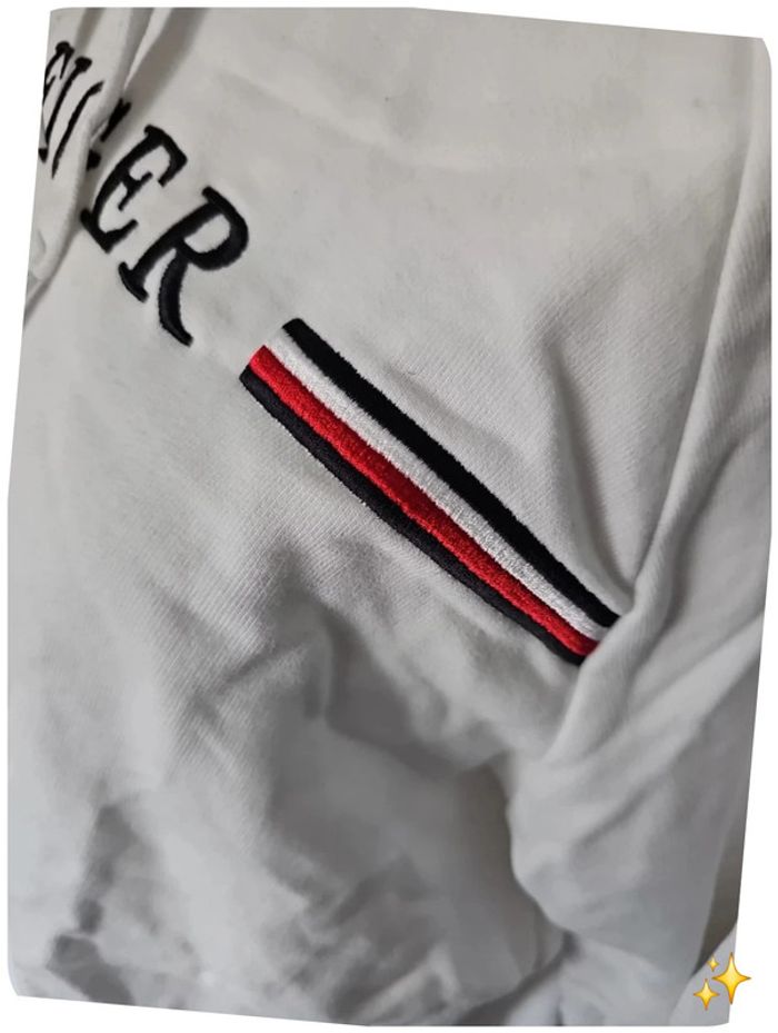 Sweat à capuche tommy Hilfiger S femme blanc - photo numéro 6