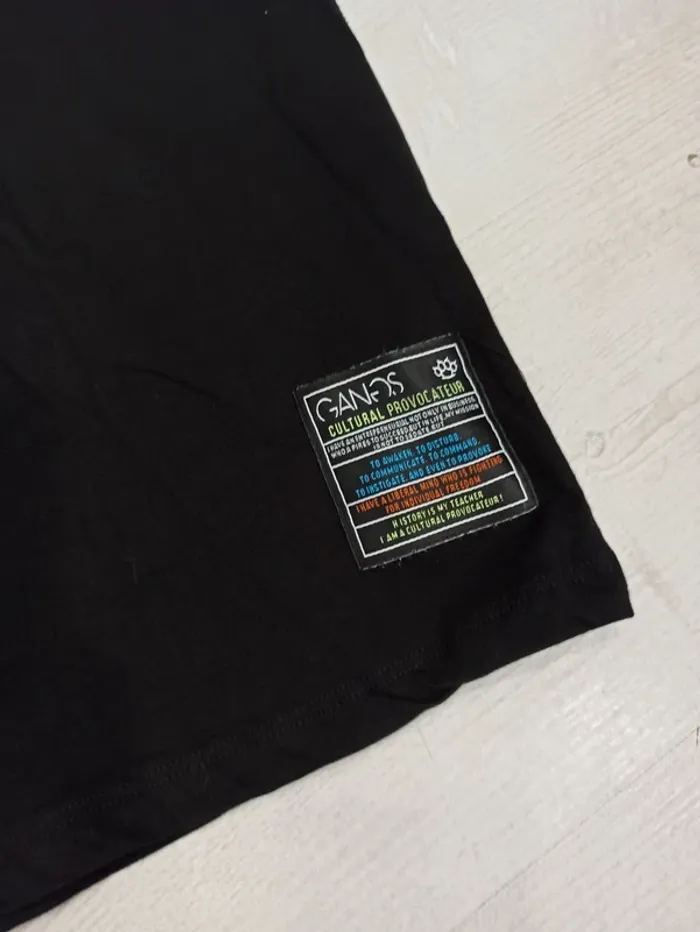 Tee shirt noir homme xxl uni - photo numéro 3