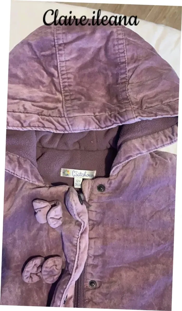 🛑parkas , 12/18mois Lila 🛑 - photo numéro 2