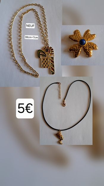 Ensemble bijoux fantaisie NEUFS pour femme