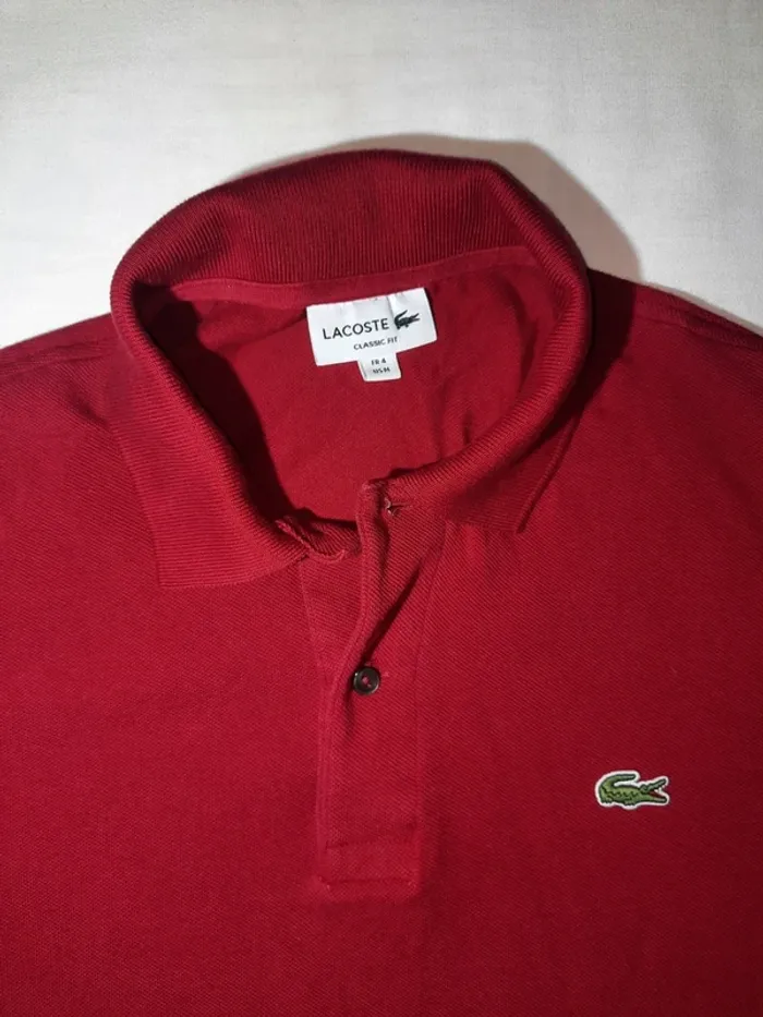 Polo t short à manches longues lacoste - photo numéro 4