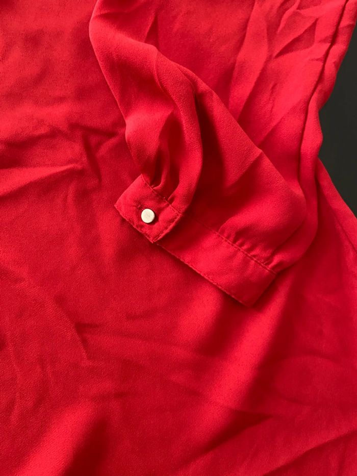 Blouse fluide Rouge / Taille S - photo numéro 3