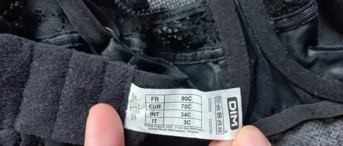 Soutien gorge Dim dentelle noir - photo numéro 5