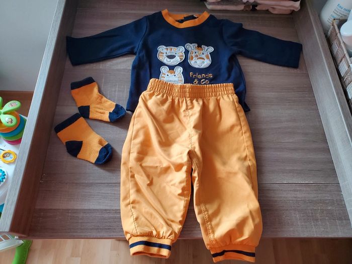 Lot de 6 tenues bébé garçon 6 mois, marque Plus - photo numéro 10