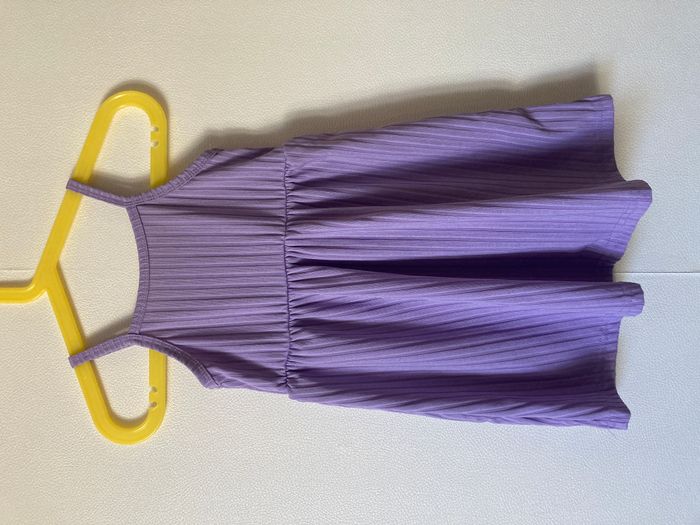 robe petite bretelle, 3 boutons, fille 2 ans - photo numéro 2