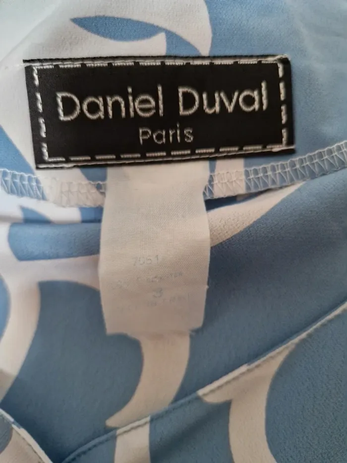 Chemisier Daniel Duval taille 40 ancien vintage - photo numéro 3