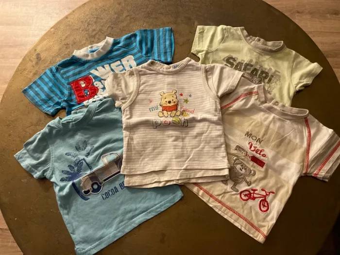 Lot de t-shirt 12 mois