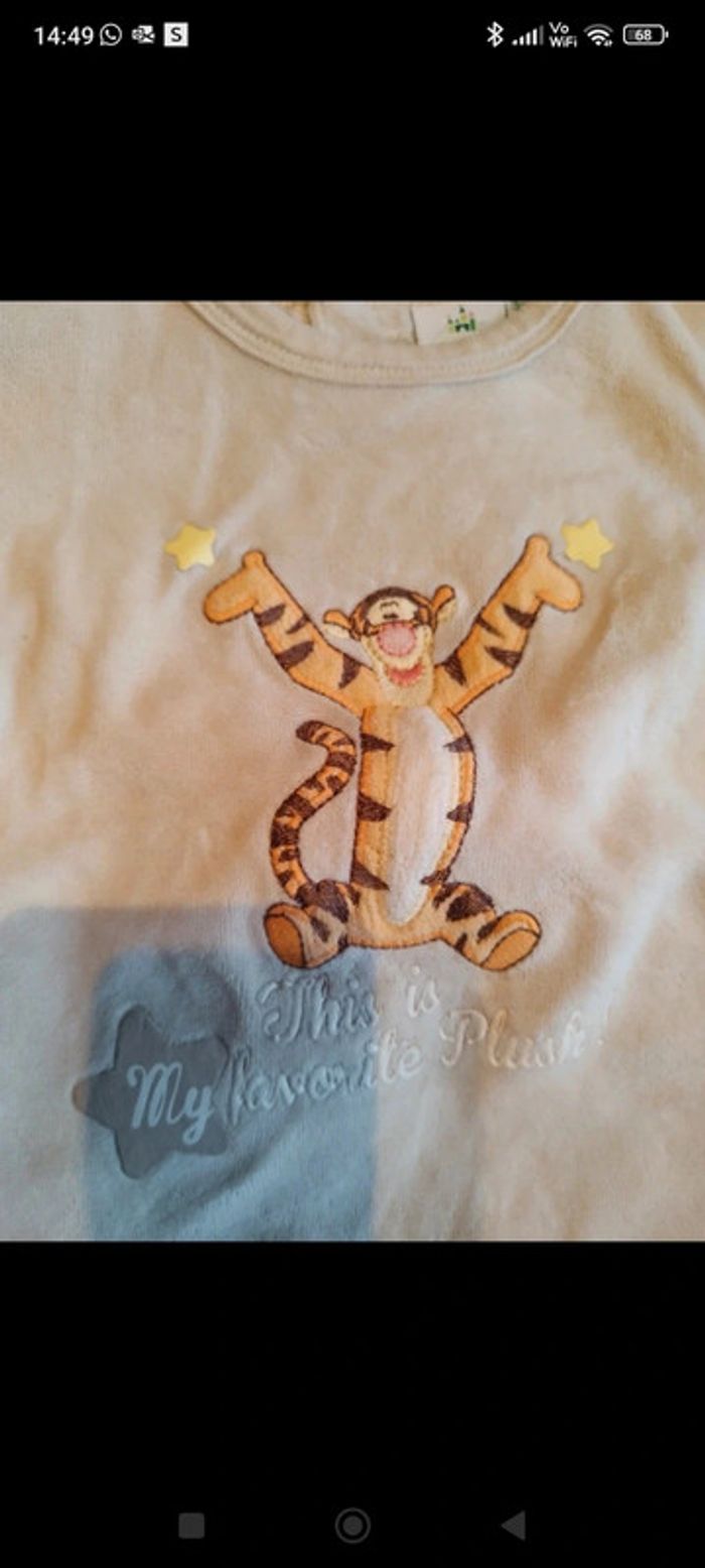 Pijama Tigrou 3 mois - photo numéro 2