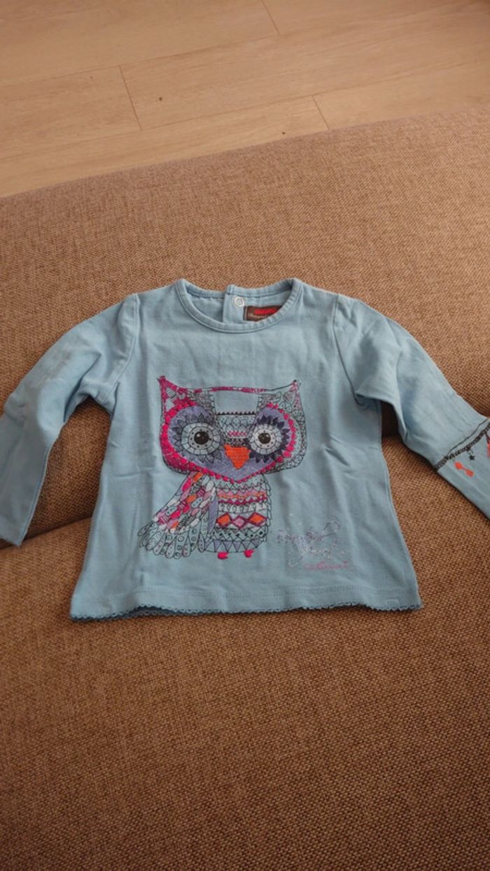 Tee shirt chouette Catimini - photo numéro 2
