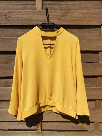 Blouse moutarde Edji