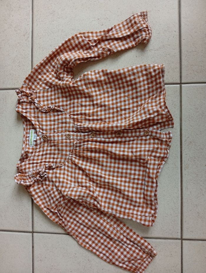 Tunique manches longues fille 4 ans Vertbaudet