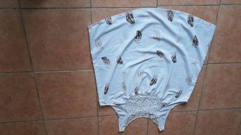 Débardeur fluide femme 50-52 blanc