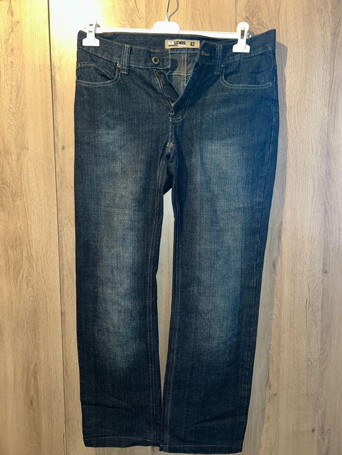 Jeans bleu marine taille 42 - photo numéro 1