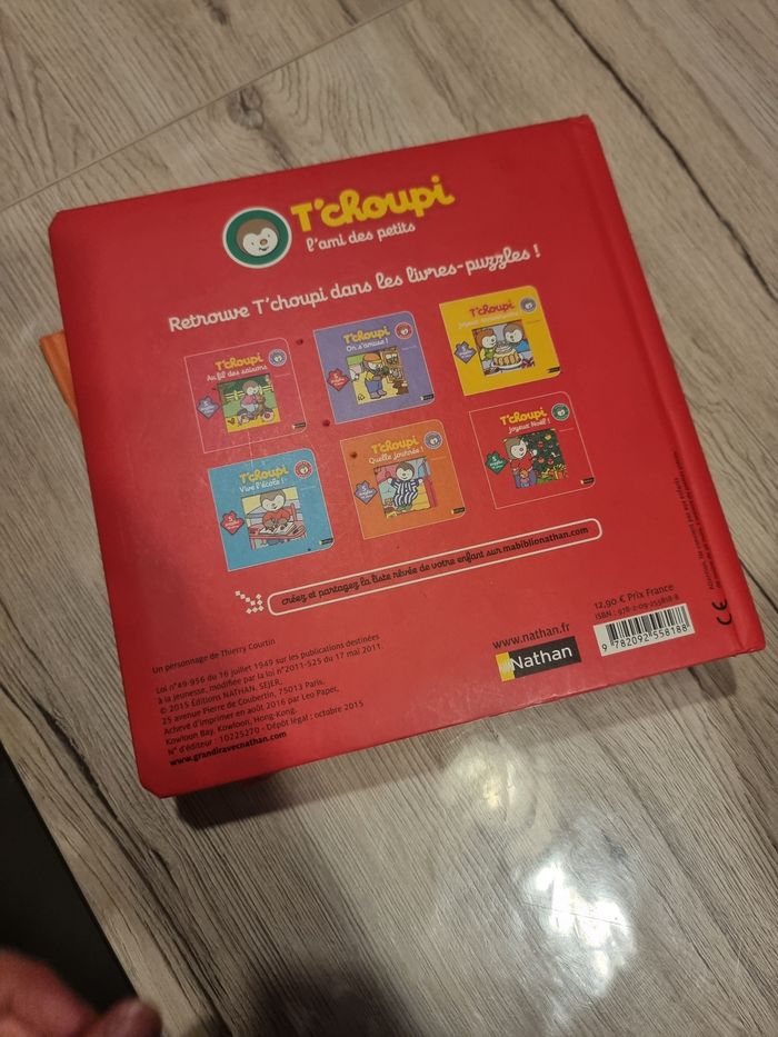 Livre puzzle tchoupi - photo numéro 7