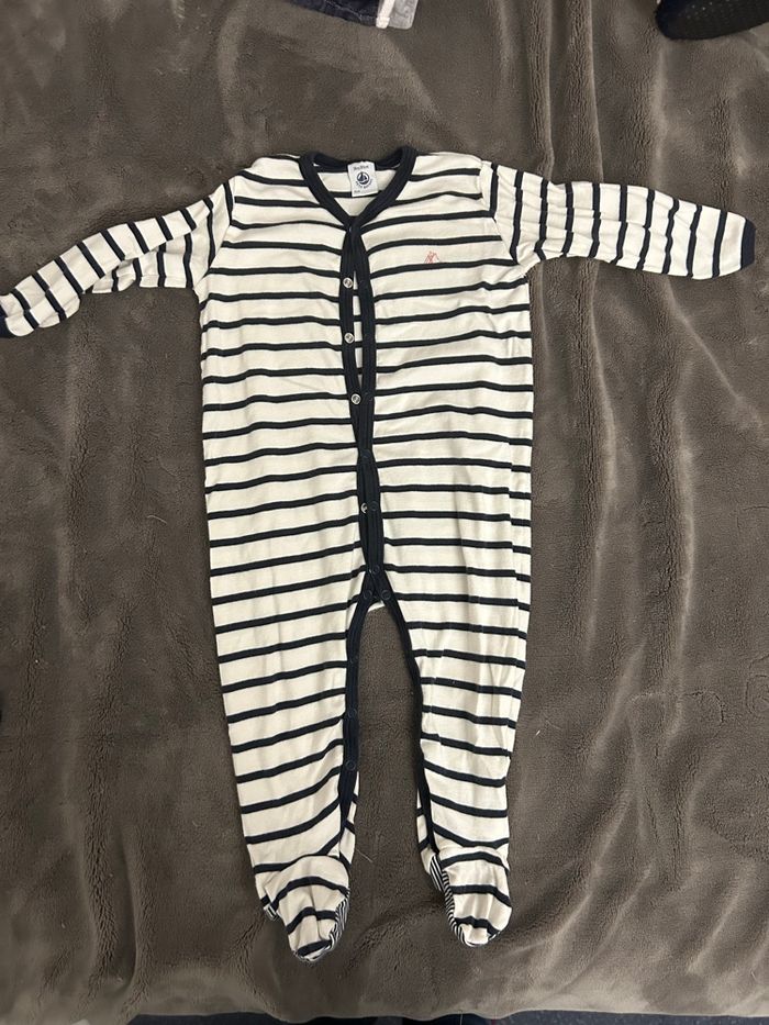 Pyjama marinière petit bateau 18 mois