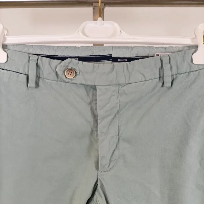 Pantalon Homme - Chino Hackett Bleu ciel - Bleu très clair Taille 32L Taille 40 estimée A384 - photo numéro 3