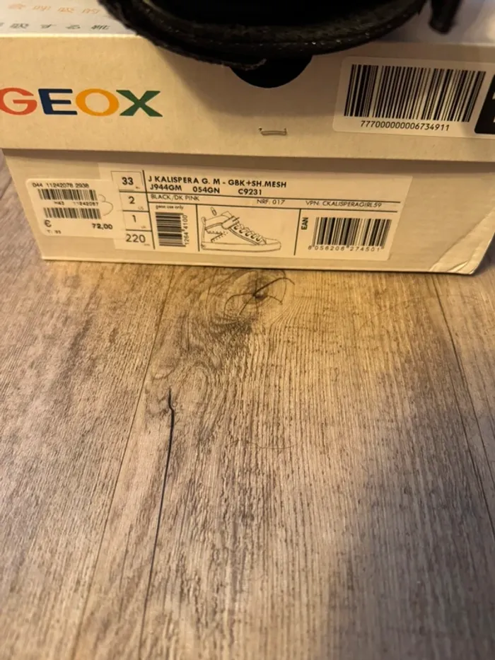 Basket geox 33 - photo numéro 4