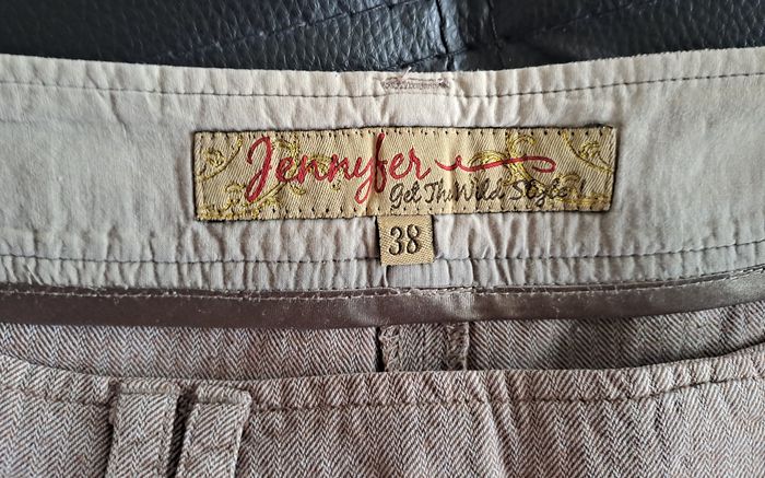 Short marron 100% coton femmes Jennyfer taille 38 - photo numéro 7