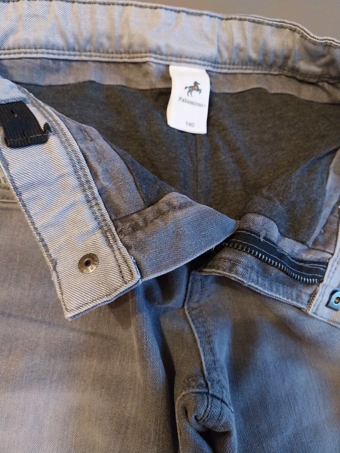 Jean garçon straight taille 140 - photo numéro 4