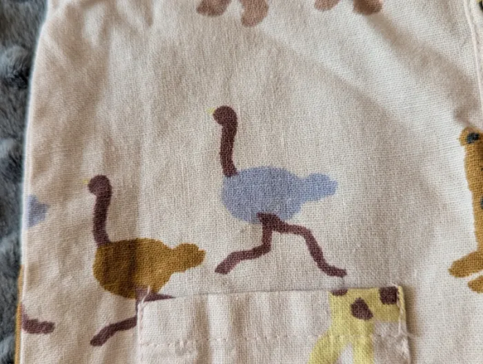 Combi-short bébé 6 mois Bout'chou #animaux #safari #été #mixte - photo numéro 6