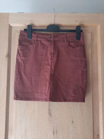 Jupe bordeaux