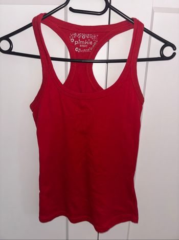 Débardeur rouge Pimkie Xs