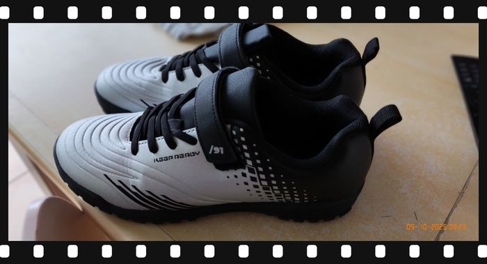 Basket grise métallisée neuve pour enfant garçon - photo numéro 7