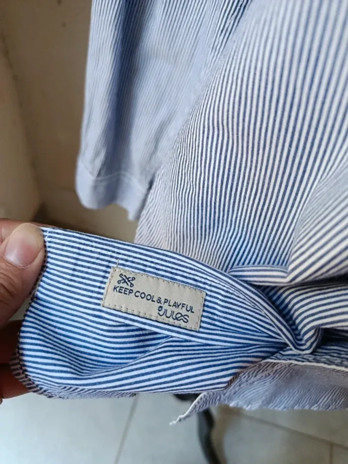 Chemise à rayures Taille L Jules - photo numéro 4