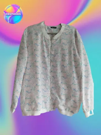 🌸 Bombers blanc et rose lotus InExtenso - Drop Asie 👹