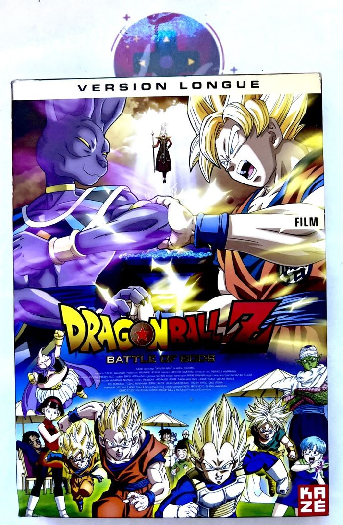 DVD Dragon ball z Battle of gods