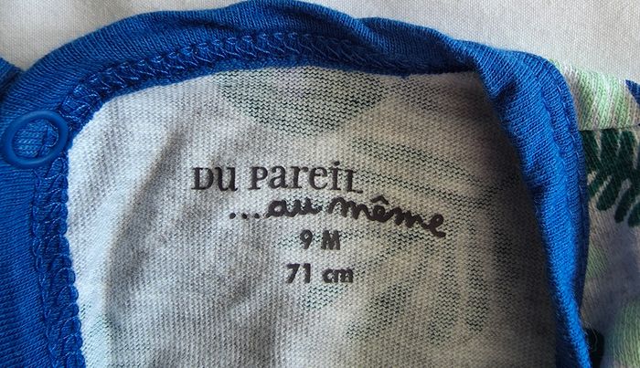 6 vêtements 9 mois garcon DPAM Gémo La Redoute - photo numéro 5