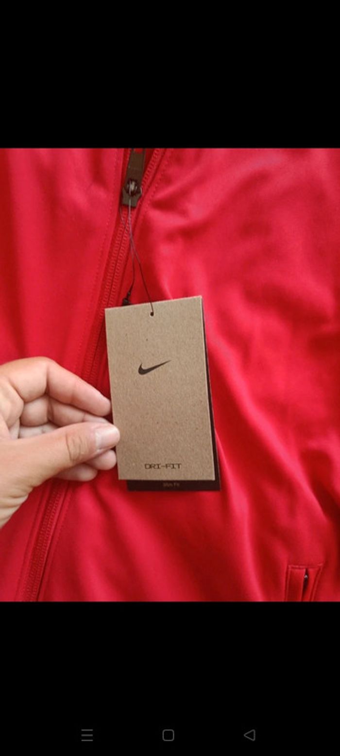Veste nike homme rouge neuve taille M dri fit - photo numéro 5