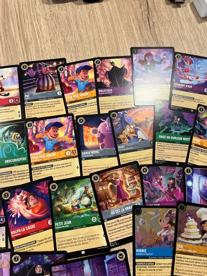 Super lot de 48 cartes Lorcana de Disney neuve - photo numéro 5