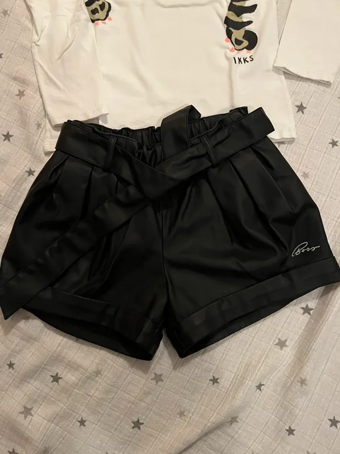Short Boss & T-shirt IKKS - 6ans - photo numéro 2