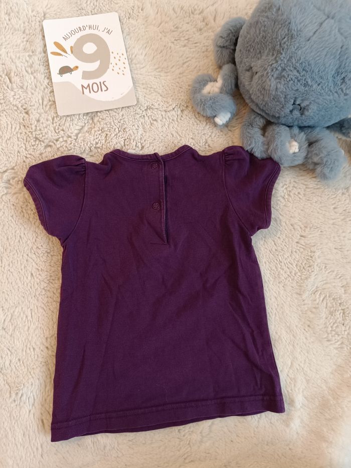 Tee shirt 9-12 mois H&m - photo numéro 3