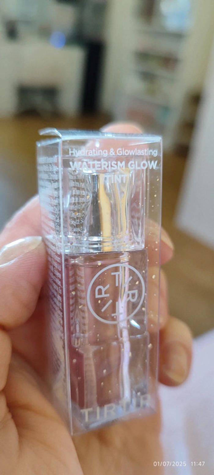 Kbeauty Tirtir Waterism Glow Tint Pailleté / Encre à Lèvre Glossy Sans Transfert Shade 03 Sand Mono - photo numéro 2