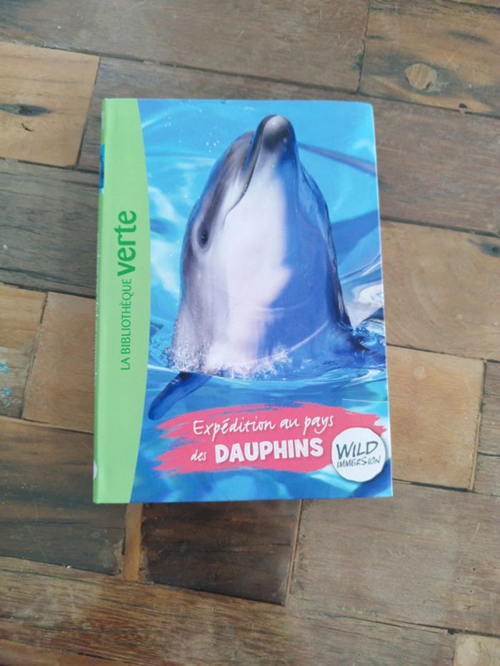 Livre bibliothèque verte dauphin 🐬