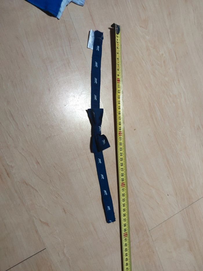 Noeud papillon marine 36 cm