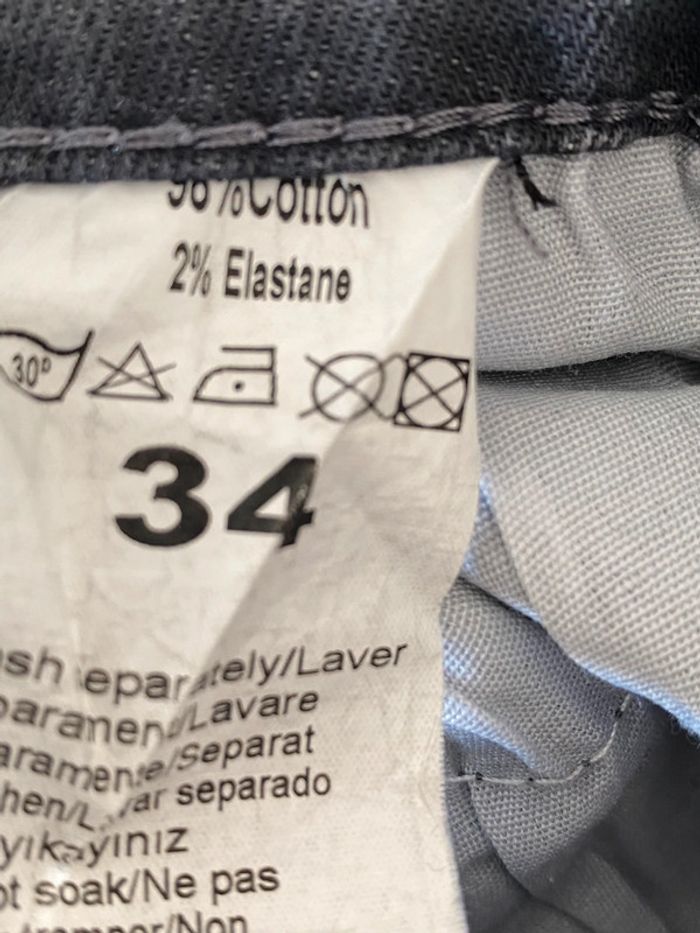 Jeans taille 34 marque blvck denim - photo numéro 3