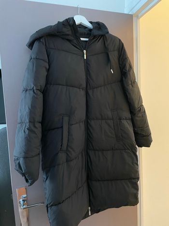 Doudoune longue noire