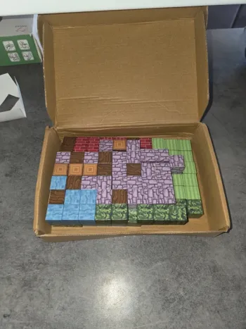[NEUF] Lot de 100 cubes magnétiques type minecraft