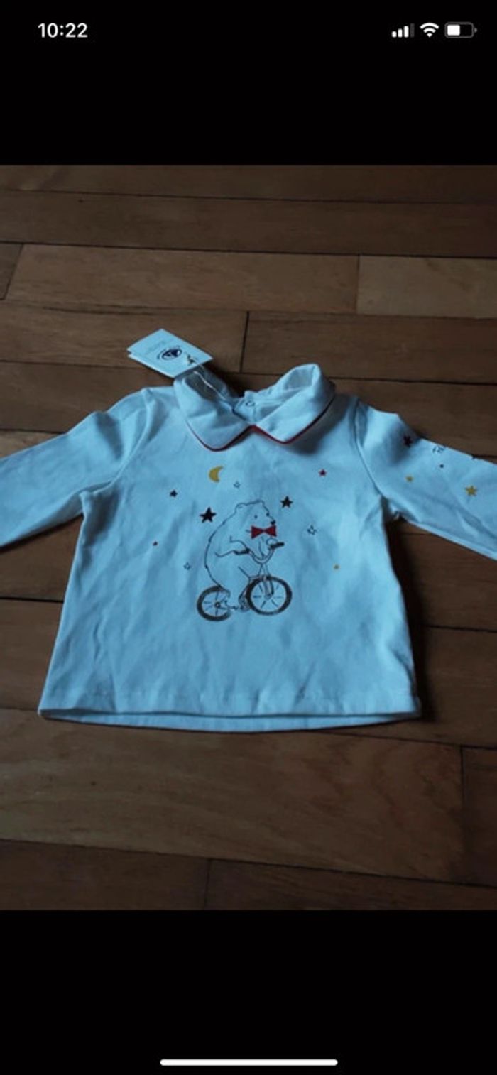 Haut edition noel com Claudine petit bateau