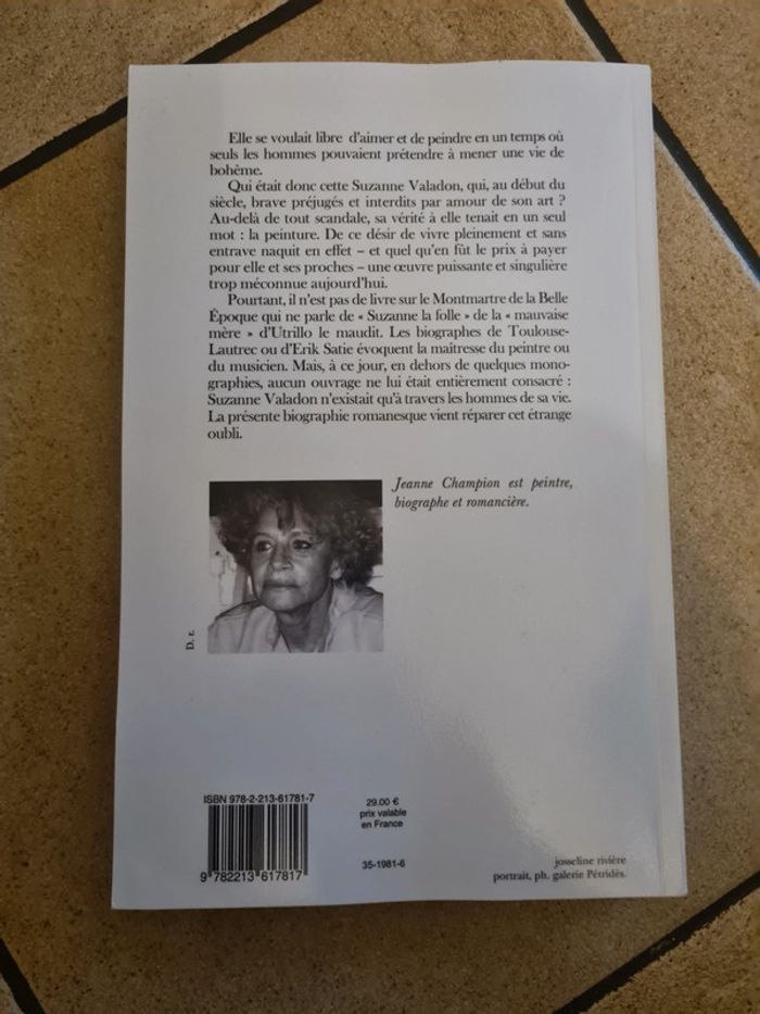 Livre Suzanne Valadon neuf - photo numéro 2