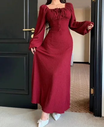 Robe longue femme