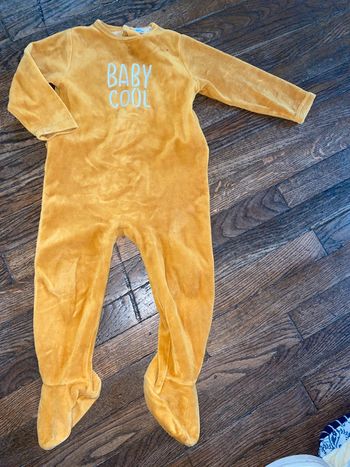 Pyjama velour Bout’chou  18 mois