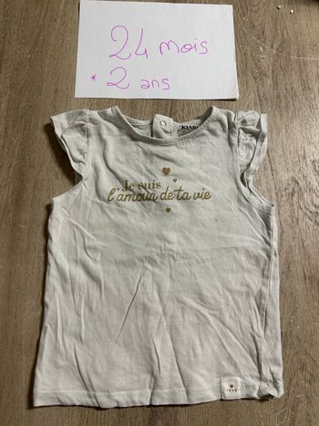T-shirt 24 mois