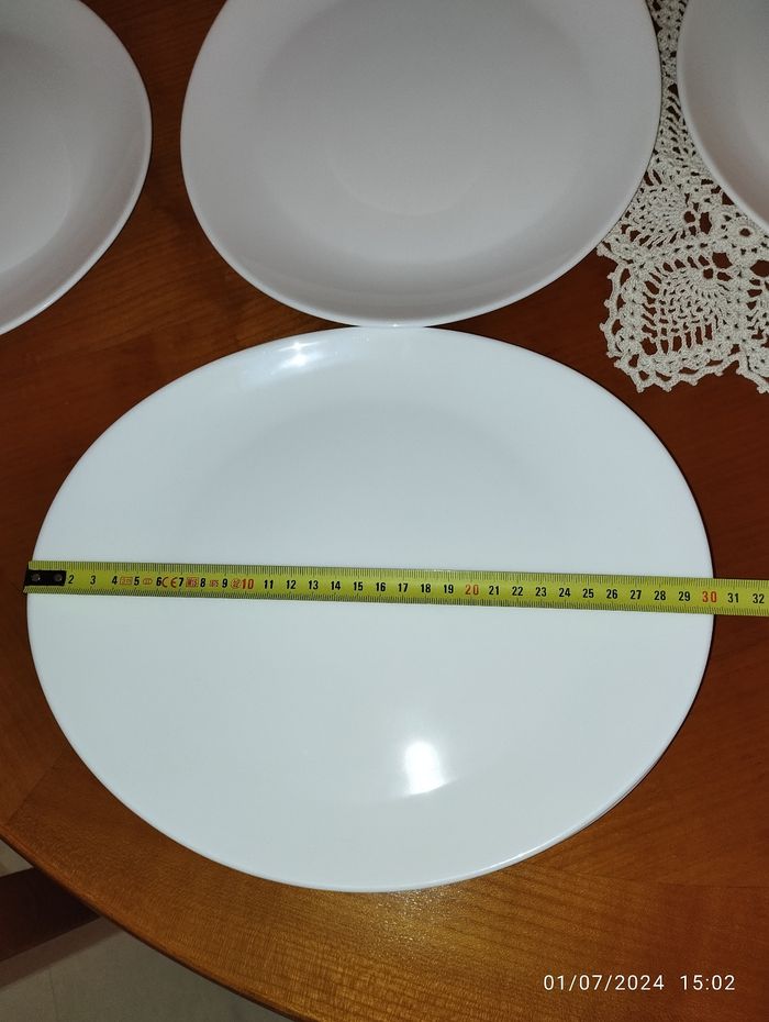 6 assiettes ovales - photo numéro 4