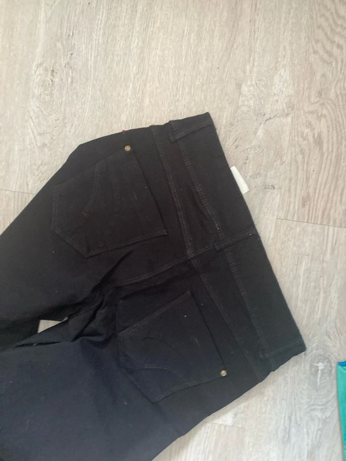 Pantalon Jean noir Camaïeu taille 34 Neuf - photo numéro 4