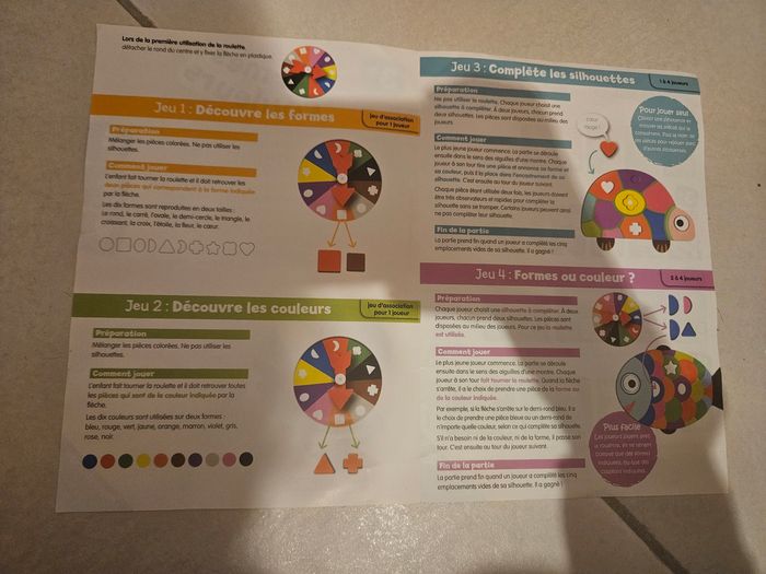 Jeux formes et couleurs - photo numéro 3